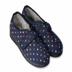 Navy Woven Spot