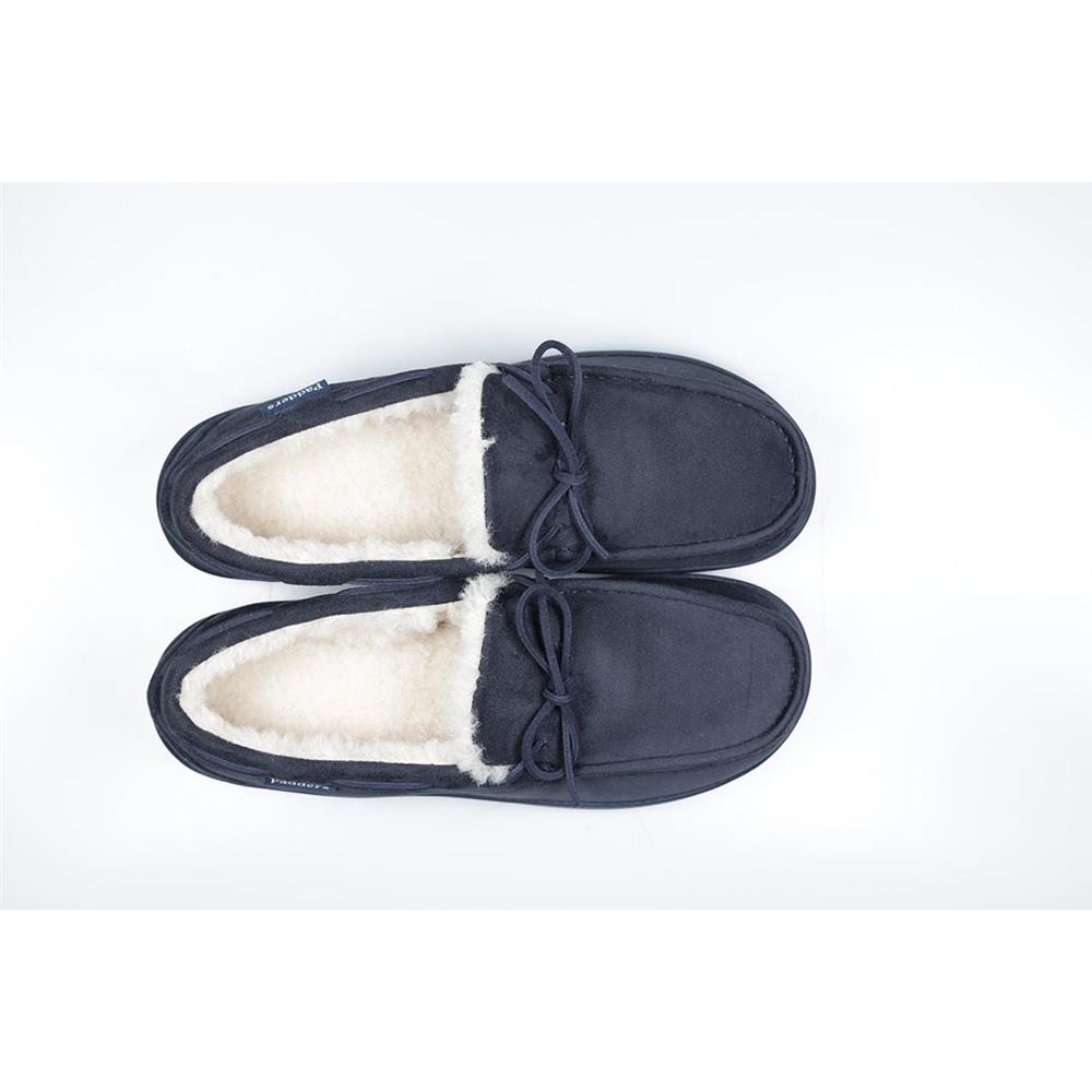 Navy Microsuede