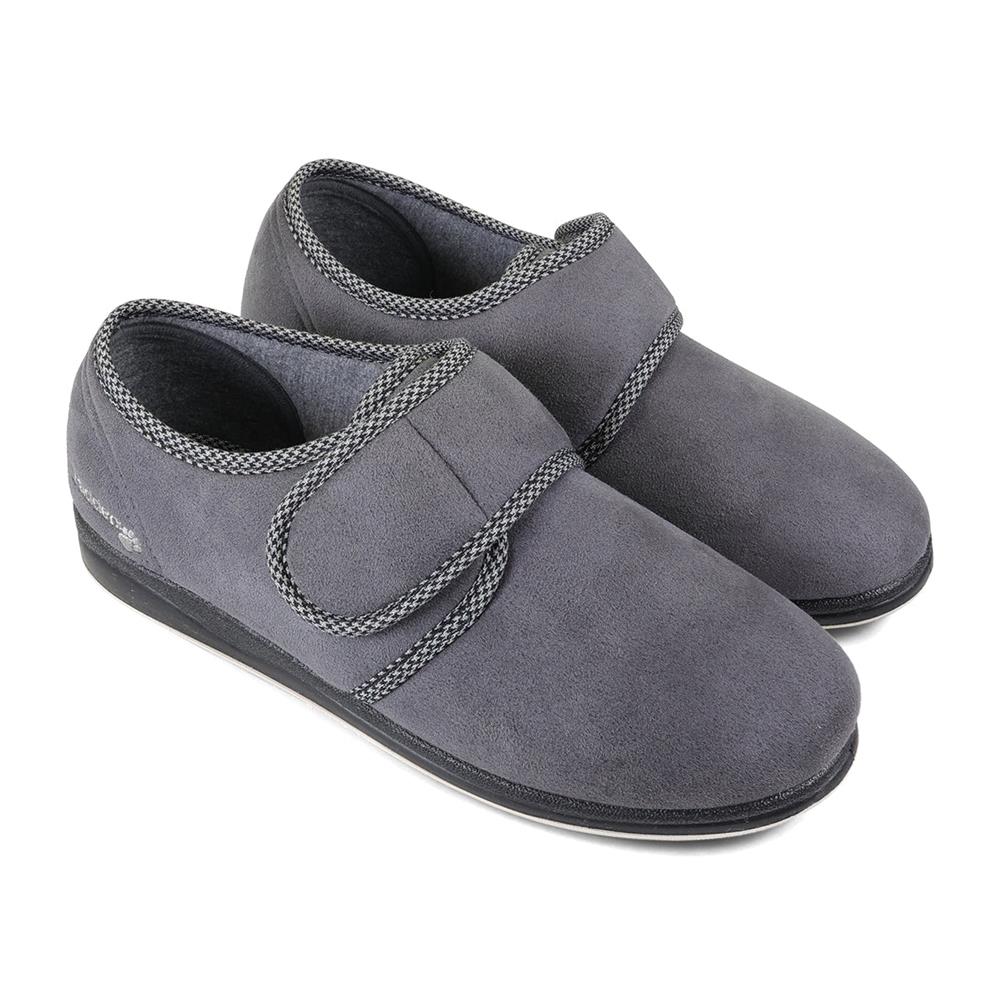 Dark Grey Microsuede