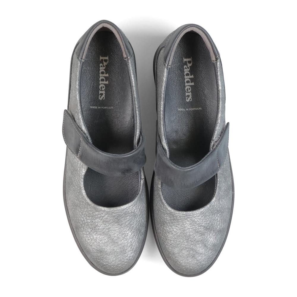 Grey Tumbled Leather