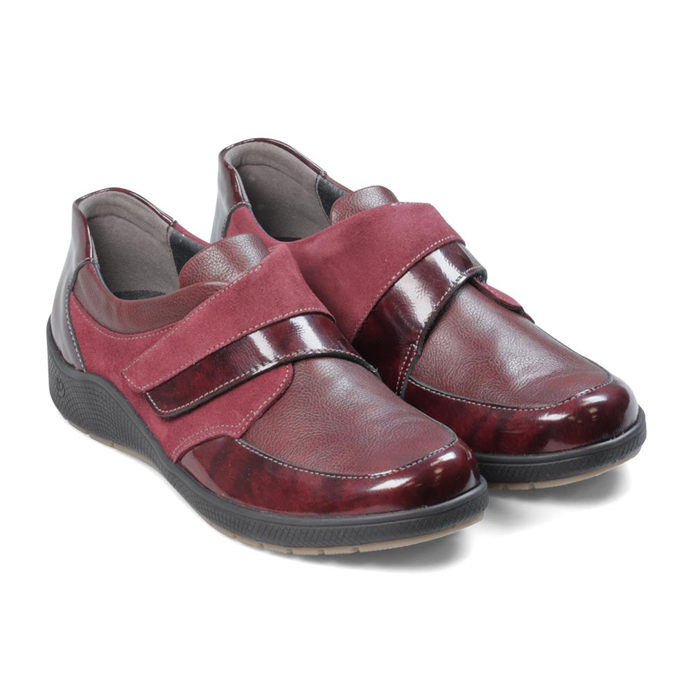 Burgundy Suede Combi